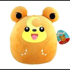 Teddiursa Squishmallows Pokemon 10 inch Plush New With Tag